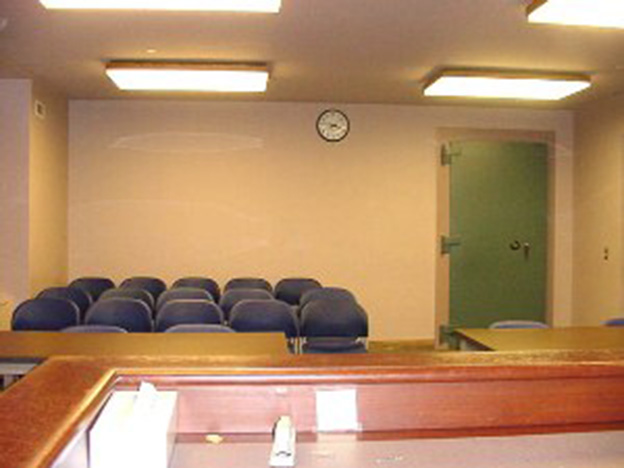 Courtroom 1B- View from Judges Bench