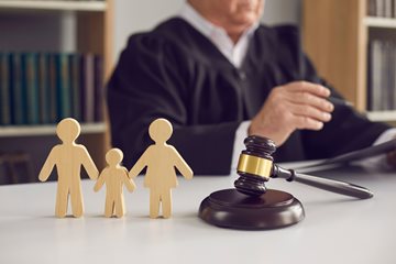 Generic image of small image of family on judges desk