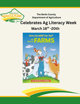 Flyer with ag literacy sign up information