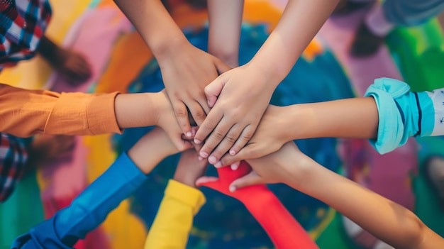 Image of children's hands