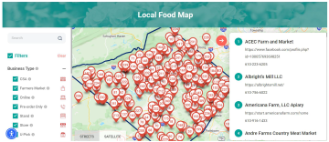 Local Food Map
