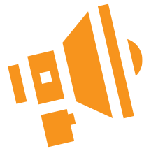 graphic of bullhorn