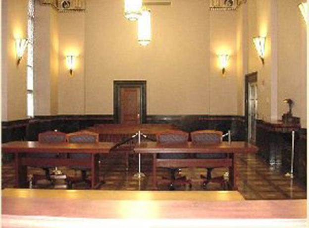 Courtroom 1 - View from Judges Bench