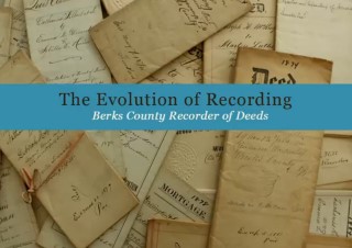 The Evolution of the Recording Process