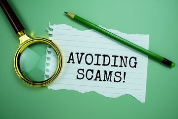 Image of Avoiding Scams Poster