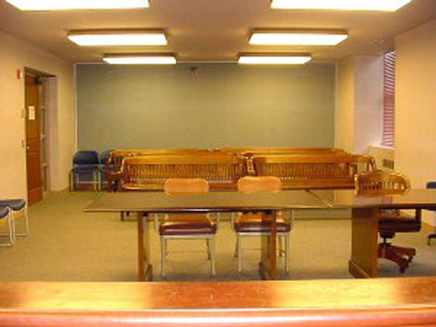 Courtroom 1A- View from Judges Bench