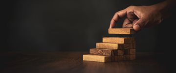 Reentry Strategic Planning A stack of block