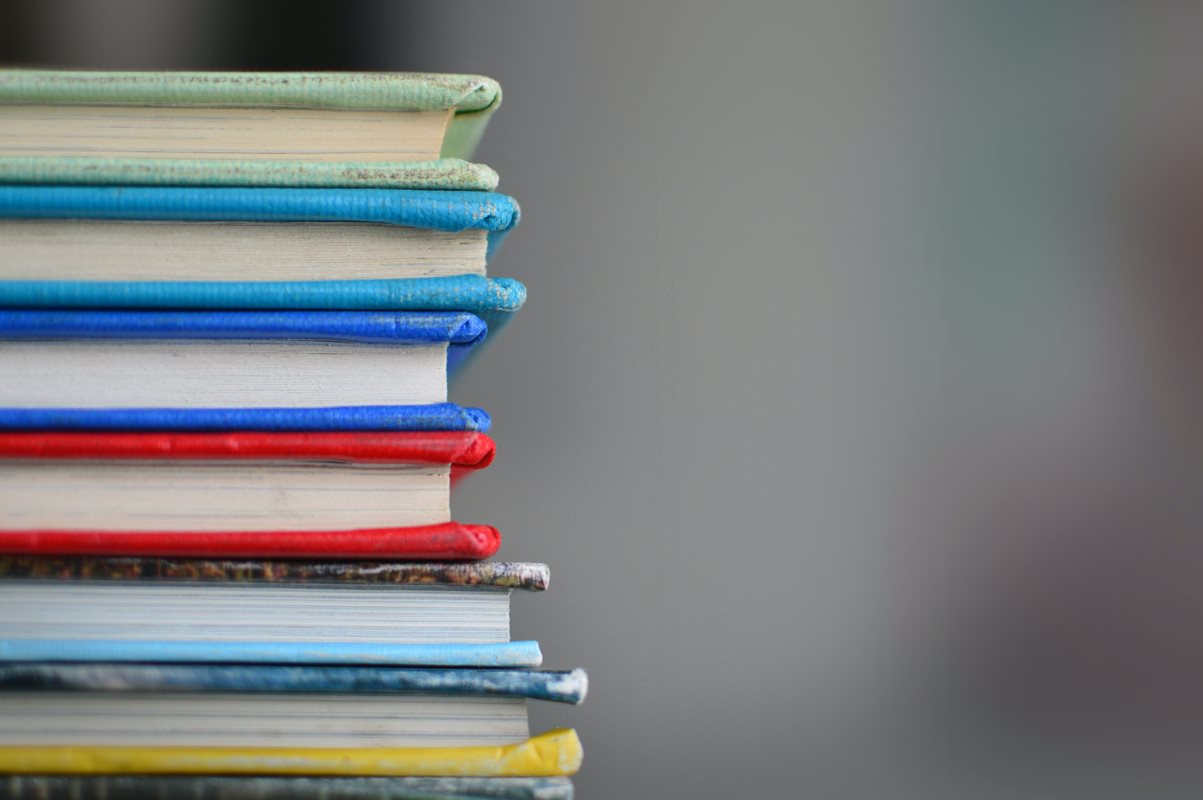 Education Stacked Books