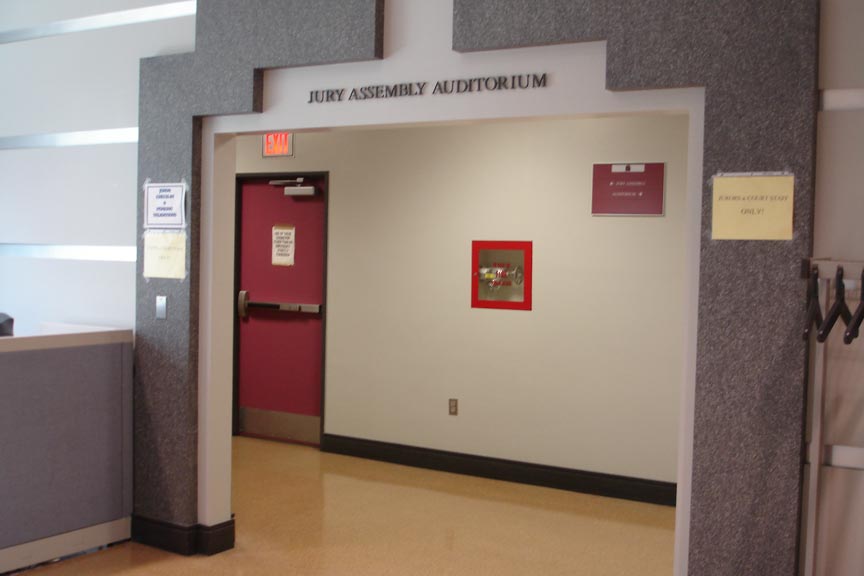 An image with a door to an orientation room