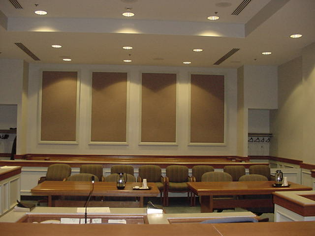Courtroom 5S- View from Judges Bench