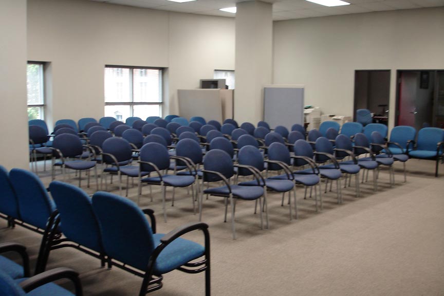 Image of a court room