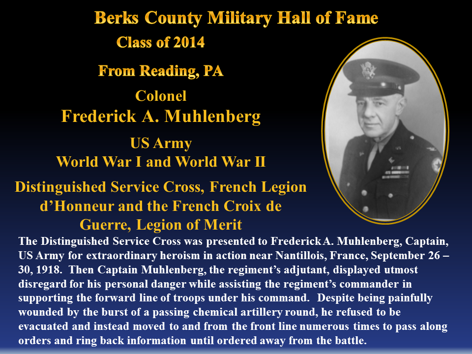 Frederick A. Muhlenberg