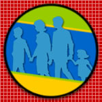 Image with a family
